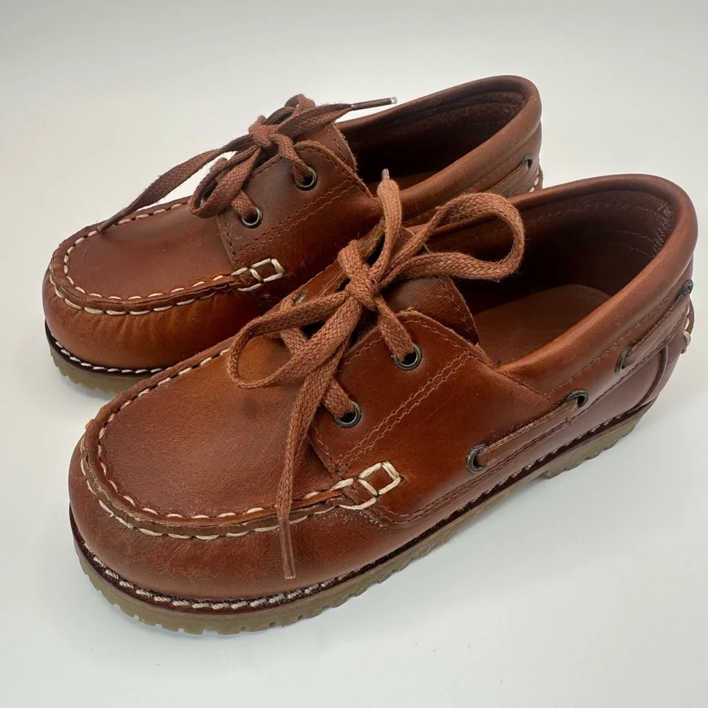 Zara Kids Brown Moccasins
